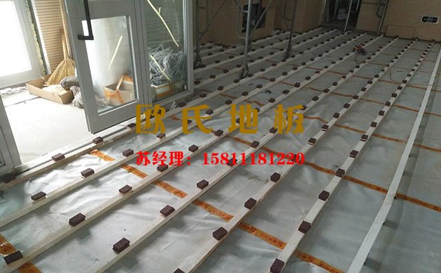 籃球館運(yùn)動(dòng)木地板安裝施工，這些事不能做——?dú)W氏地板