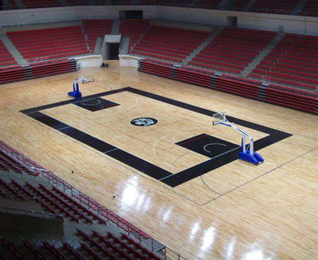 籃球館木地板廠價報價多少錢一平米