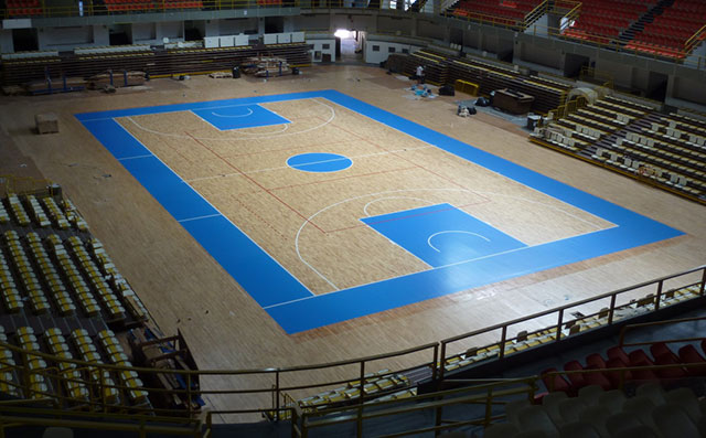  深圳體育場木地板施工前對場地的要求有哪些專業體育木地板價格