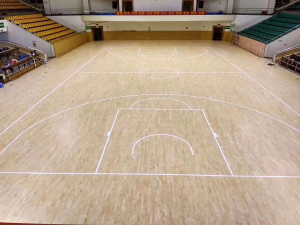 籃球場館標準畫線，是怎么規定的