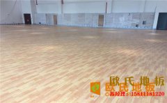 福建楓樺木籃球場地板結(jié)構(gòu)