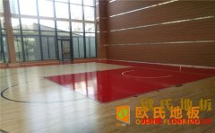 昆明籃球場地板打磨翻新