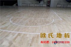 貴陽楓樺木籃球場地板廠家批發(fā)